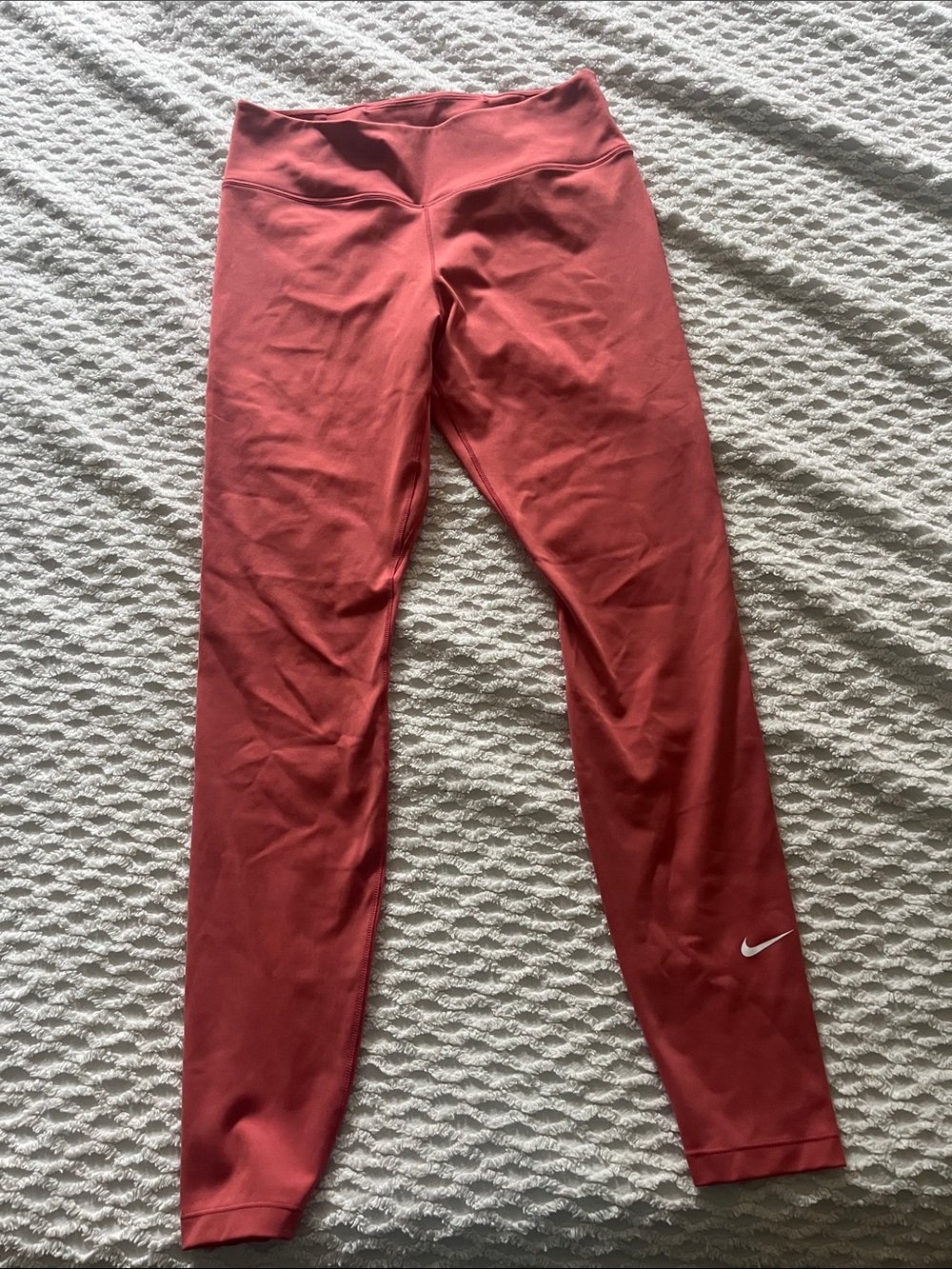 Nike Womens’ Rust Red Full-Length Leggings
